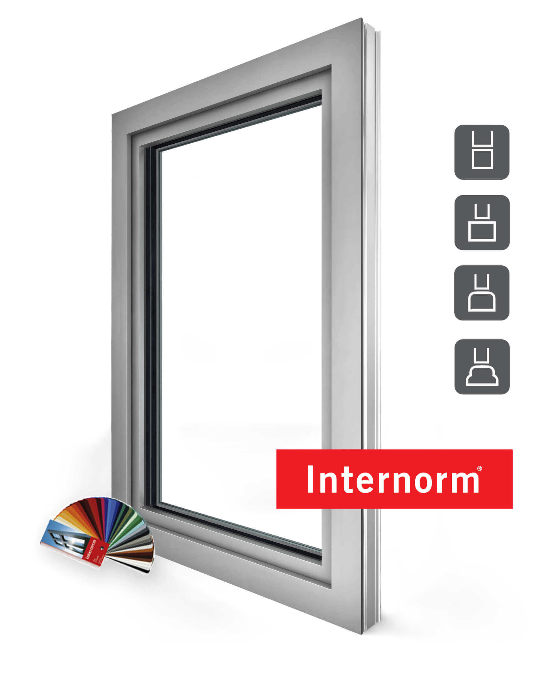 okna PVC z nakładką aluminiową